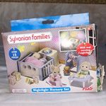 Sylvanian Families Nightlight Nursery Set 4267 – incomplete