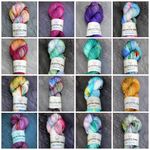 4 Ply Yarn Merino Nylon Fingering Sock 100g Hand Dyed Wool  Knitting Crochet