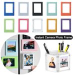Colorful Instant Camera Photo Frame Refrigerator Sticker  for Home Decoration