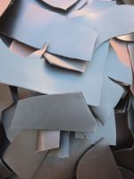 2kg Assorted French Bridle Leather Offcuts 4 To 5mm Thick