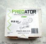 Predator 15mm Double Union Water Pressure Reducing Valve w/ Gauge PRED 800 015