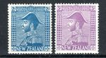 New Zealand 1927 2s and 3s King George V as Admiral SG 469-70 MH