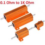 RX24 10W 25W 50W 100W 5% Aluminum Metal Shell High Power Case Heatsink Resistors