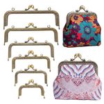 Metal Purse Clasp Frame Bag Hardware Bag Kiss Clasp Lock  Bag Making