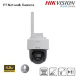 Hilook 4MP Wi-Fi PT Security Camera with Auto-Tracking 2-Way Audio Outdoor Ready