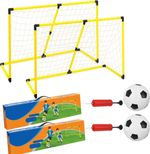 Kids Football Goal Soccer Net Easy Assembly Garden Sports Activity Set