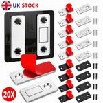1-20PCS Strong Magnetic Catch Latch Ultra Thin For Door Cabinet Cupboard Closer