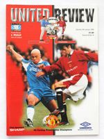 MANCHESTER UNITED v WALSALL FA CUP 4th ROUND 1997/98 24/1/1998