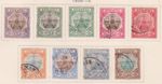 (F193-72) 1906-10 Bermuda set of 9stamps 1/4d to 4d (BV)  GP62)