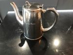 canadian pacific silver coffee/ tea pot mapin webb