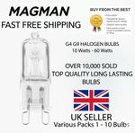 Halogen Bulbs  G9  Capsule 10W 18W 20W 25W 28W 33W 40W 60W Lamp Light  220v 12v