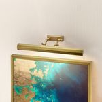 Elstead Lighting Chawton Large Adjustable Picture Light Polished brass Rrp£300