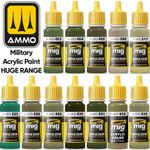 Ammo by MIG Acrylic Paint Model Military Colours 17ml - HUGE RANGE