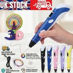 3D Printing Pen for Kids Doodle Drawing Printer with Free PLA Filament Gift