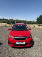 2016 Peugeot 108, 1.0L, 75000 miles , red, ONLY 1 OWNER FROM NEW ! 12 MONTHS MOT