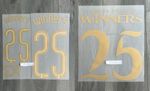2025 UEFA Europa League Tottenham Hotspur Winners Champions Name Number Set