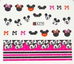 Laughing Minnie Mouse Nail Art Sticker Decal Decoration Manicure Water Transfer