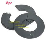 8pc Bucket Pin Shim 3mm-5mm Thickness for Excavator And Skid Steer Detachable-