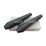 For Royal Enfield GT & Interceptor 650 Powerage Short Exhaust Silencer, Black