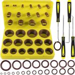 382 PCS 30 Sizes SAE Viton O-Ring Kit for Aviation Car Engines Cylinders ZDBB