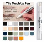 Tile Chip, Crack & Hole Repair - Ceramic Porcelain Terracotta - Touch Up Paint
