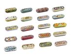 Emma Ball Glasses Case - Quality Tin Case with a Soft Felt Lining