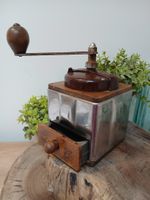 Vintage French Coffee Grinder By Peugeot Freres, French Collectable Coffee