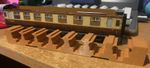 Seating Unit For Hornby Dublo D21 32094 Corridor Coach W15862