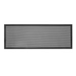 2PCS PC Dust Filter 400x150mm Computer Case Cooler Mesh Cover Fan Grills Black