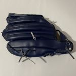 San Diego Padres Baseball Glove Scripps Navy Blue Pleather Leather MLB Rare
