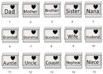 Italian Charms Bracelet Jewellery Fits All Nomination Link Charm Bracelets 9mm