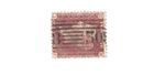 GB QV PENNY RED STIRLING ROLLER CANCEL 308 FINE USED SCOTLAND