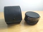 Vintage SOLIGOR Auto Tele Converter 2X With Case - For Minolta SR Mount 