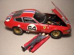 1/18 FIGURE  MARCELLO  VROOM  UNPAINTED  FOR  KYOSHO  AUTOART  MINICHAMPS  NOREV
