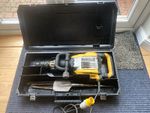 DEWALT Electric Concrete Breaker/Demolition Hammer with Chisel Bits & Case
