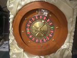 20 Inch Wooden Roulette Wheel with 4 Roulette Balls Casino Grade Precision Beari