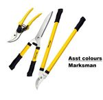 Marksman 3pc Garden Cutting Tool Set Hedge Tree and Shrub Pruning