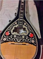 4 string greek bouzouki & hardcase & pickup & 300 backing track with pdf scores