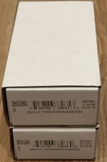 2026 P & D US CONSTITUTION QUARTER 100 COIN BAGS 26SQBG & 26SQBH SET OF 2