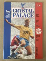 CRYSTAL PALACE V CHELSEA 1992-93 LEAGUE CUP PROGRAMME