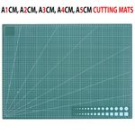 A1 A2, A3, A4 A5 Cutting Mat Non Slip Printed Grid Lines Board Craft Model DIY