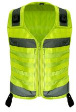 Niton Tactical Hi-Vis MOLLE Vest -Police/Security/Fire/Medic/Military/Ambulance 