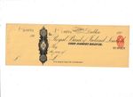 ROYAL  BANK  OF  IRELAND  UNUSED  CHEQUE  190-  CORN  MARKET  DUBLIN