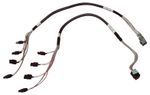 2x Amphenol Internal Mini-SAS HD SFF 8643 to 4x SATA 6G 51cm Cable RHS36-1894