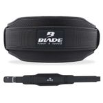 Blade Weight Lifting Belt Gym Training Neoprene Fitness Workout Double Support