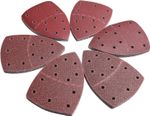 60Pcs Mouse Detail Sanding Sheets 150mm Hook Loop 11 Holes #40 60 80 120 180 240