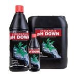 Growth Technology pH Down 81% Hydroponic pH Adjuster for Nutrient  250ml, 1L, 5L