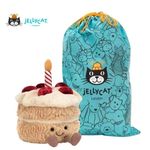 Jellycat Amusables Birthday Cake - Brand New With Tags and Dust Bag uk