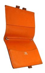 Hermès Agenda PM Notebook Cover Brown Orange Vintage