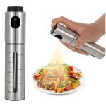 304 Stainless Steel Oil Spray Bottle BBQ Olive Oil Vinegar Sprayer Kitchen